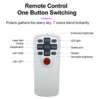 Remote Control LED Starry Sky Atmosphere Projector Lamp, Power Supply: