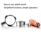 DL-1 Zinc Alloy Coffee Maker Bottomless Handle For Dongling, Style: