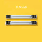 2 PCS Washing Machine Stand Movable Adjustable Refrigerator Base