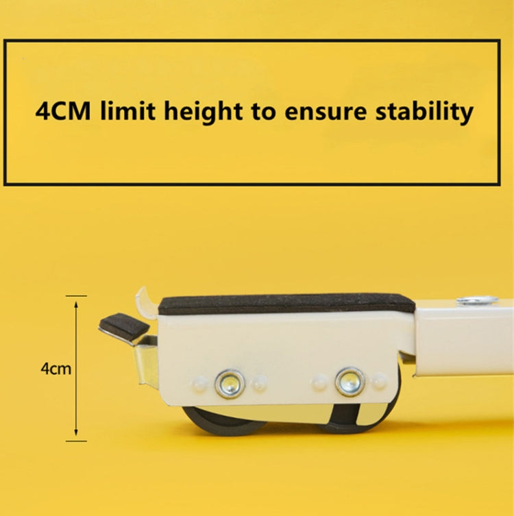 2 PCS Washing Machine Stand Movable Adjustable Refrigerator Base