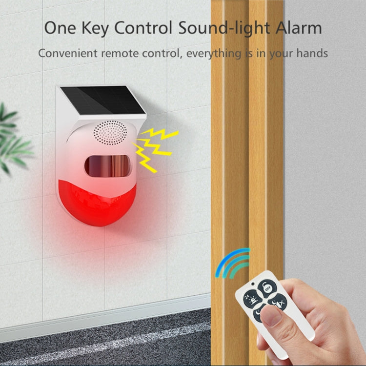 Outdoor Waterproof Solar Infrared Alarm, Spec: