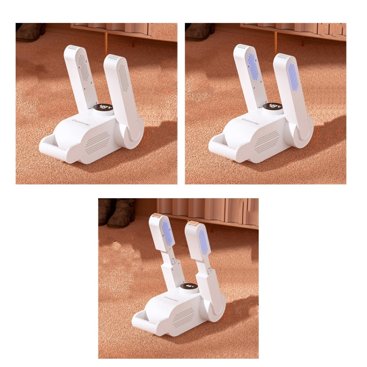 Telescopic Folding Smart Shoe Dryer, CN Plug