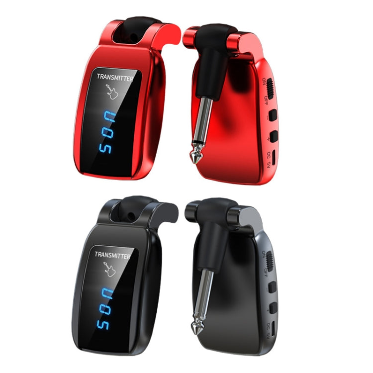 U12DX  6.35mm Jack Wireless Guitar Transmitter Receiver Rechargeable Adapter