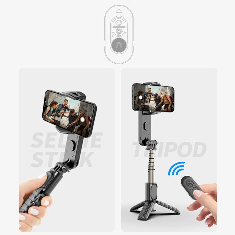 Removable Fill Light Phone Handheld Stabilizer with APP