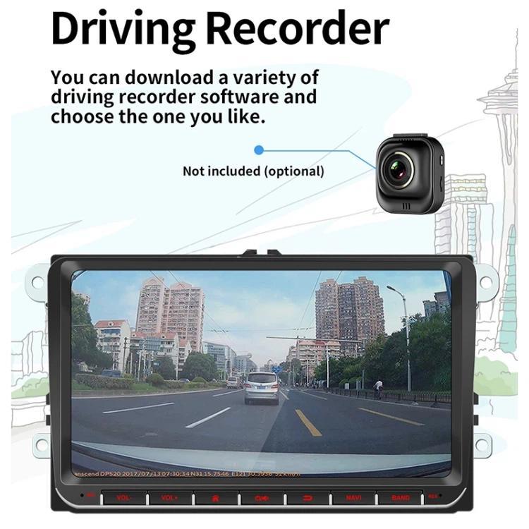 Car HD 9 Inch Radio Receiver MP5 Player For Volkswagen, Support Bluetooth, GPS, WiFi