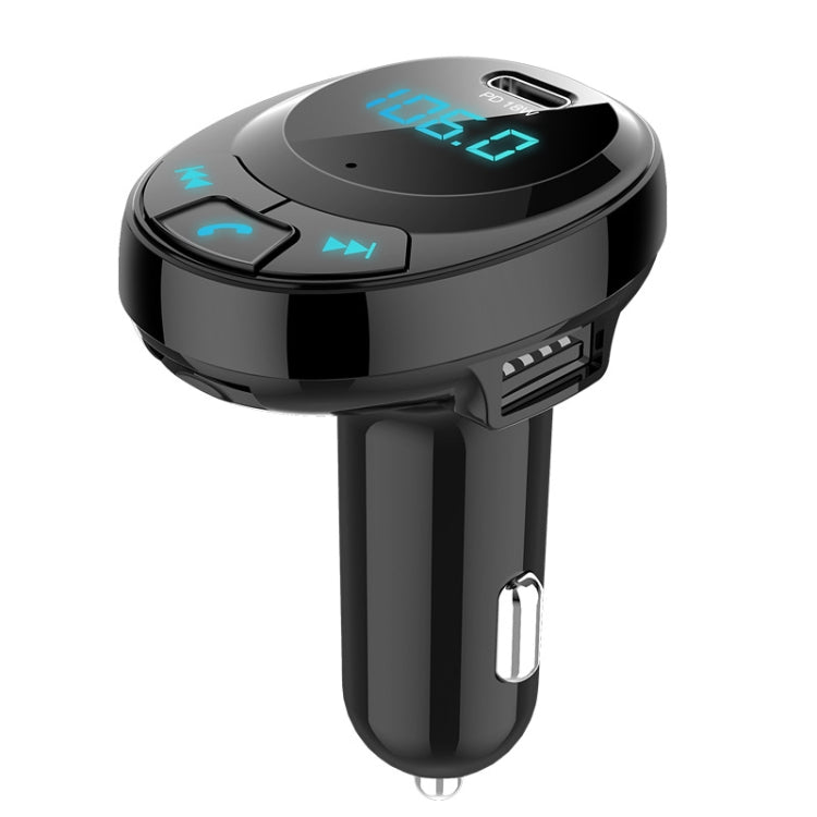 BT09 Car Bluetooth MP3 Digital Display Dual USB Charger