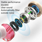 Older Young Sound Amplifier Sound Collector Hearing Aid