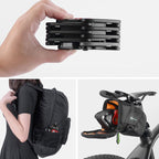 PAW Foldable Bike Lock Anti-theft Bicycle Lock Heavy Duty Chain Cable Padlock