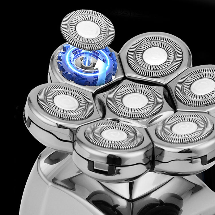 7-head Multifunctional Waterproof Barber Shaver