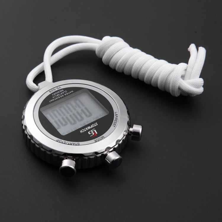 YS Metal Large Screen Display Stopwatch Fitness Sports Competition Electronic Stopwatch