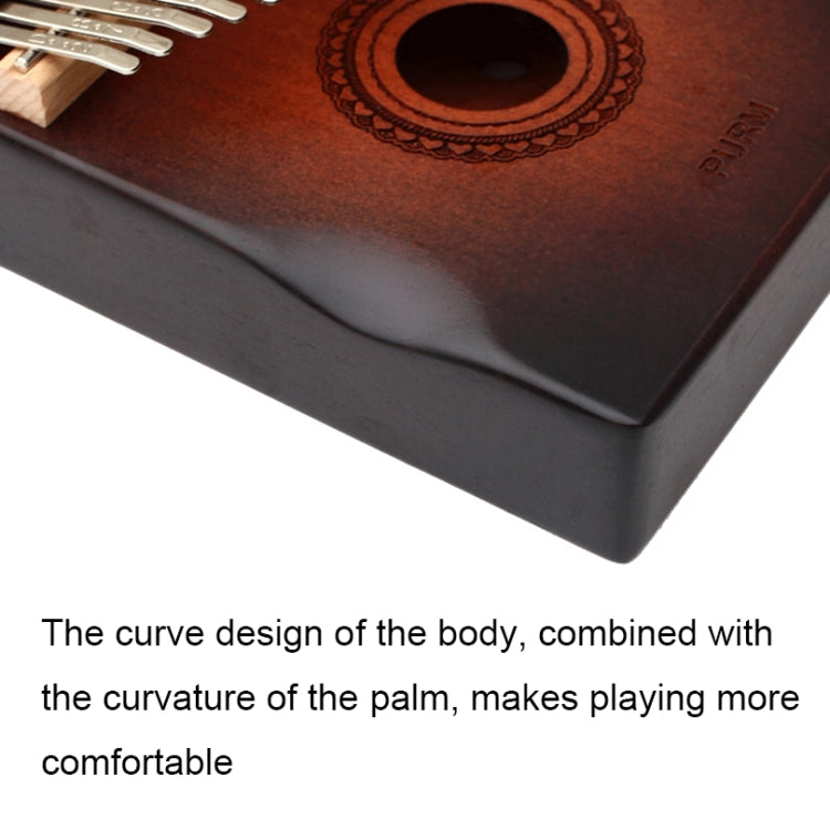 17-tone Radian Design Portable Finger Piano