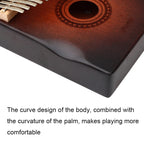 17-tone Radian Design Portable Finger Piano