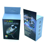 A10 Colorful Atmosphere Light FM Bluetooth Transmitter Car Charger