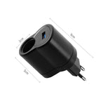 Home Cigarette Lighter Socket Car Power Converter, Plug Specifications: