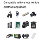 Home Cigarette Lighter Socket Car Power Converter, Plug Specifications: