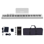 88-Key Portable Smart Folding Electric Piano, EU Plug