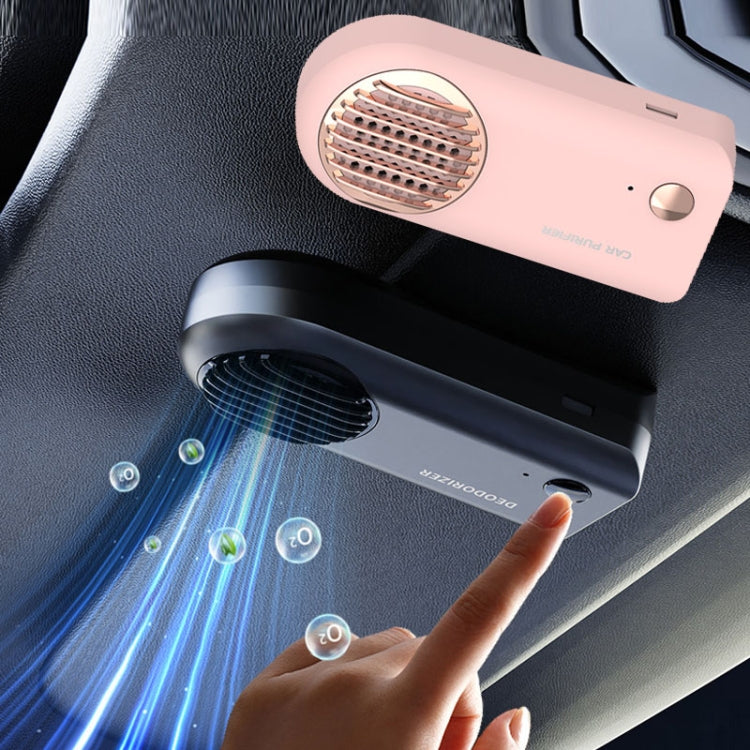 Car Mini Air Purifier Toilet Deodorant Shoe Cabinet Sterilizer