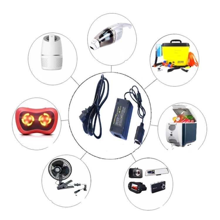 220V To 12V Power Converter 10A15A Car to Household Power Adapter, Plug Type: