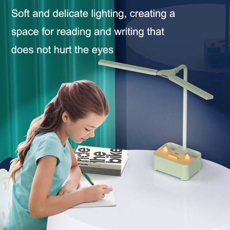 TD6 Student Mobile Phone Holder Pen Holder Eye Protection USB Desk Lamp