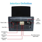 9.7 Inch Vertical Screen 2.5D Glass Car Android Universal Player Navigator MP5 Integrated Machine