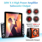 9.7 Inch Vertical Screen 2.5D Glass Car Android Universal Player Navigator MP5 Integrated Machine