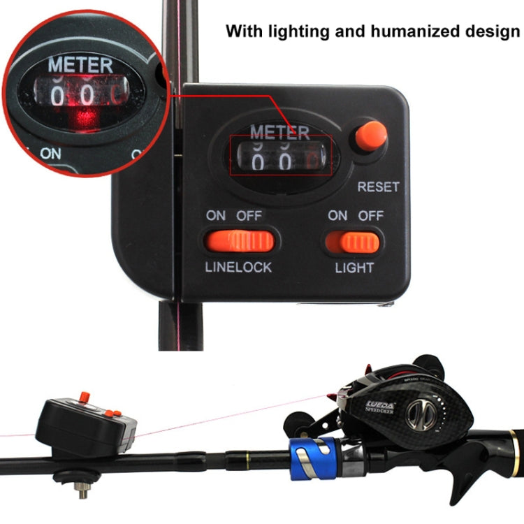 Machinery Manual Fish Line Length Counter