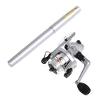 LEO Pen Type Fishing Rod & Spinning Wheel Fishing Reel Portable Pocket Fishing Gear
