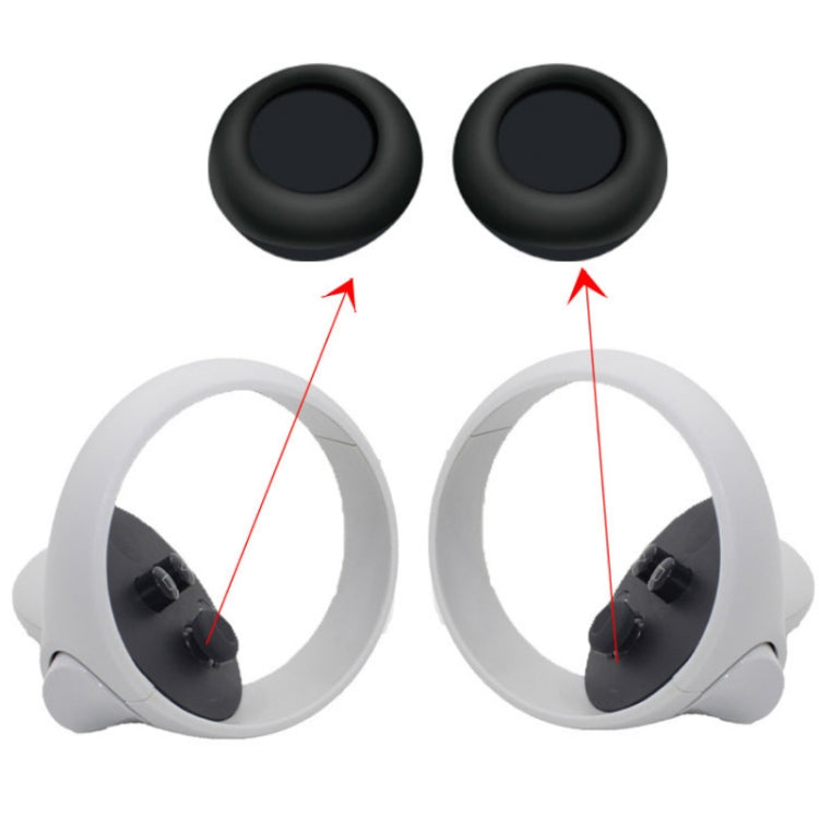 6 PCS/Set For Meta Quest Silicone All-Inclusive Console Controller Cover