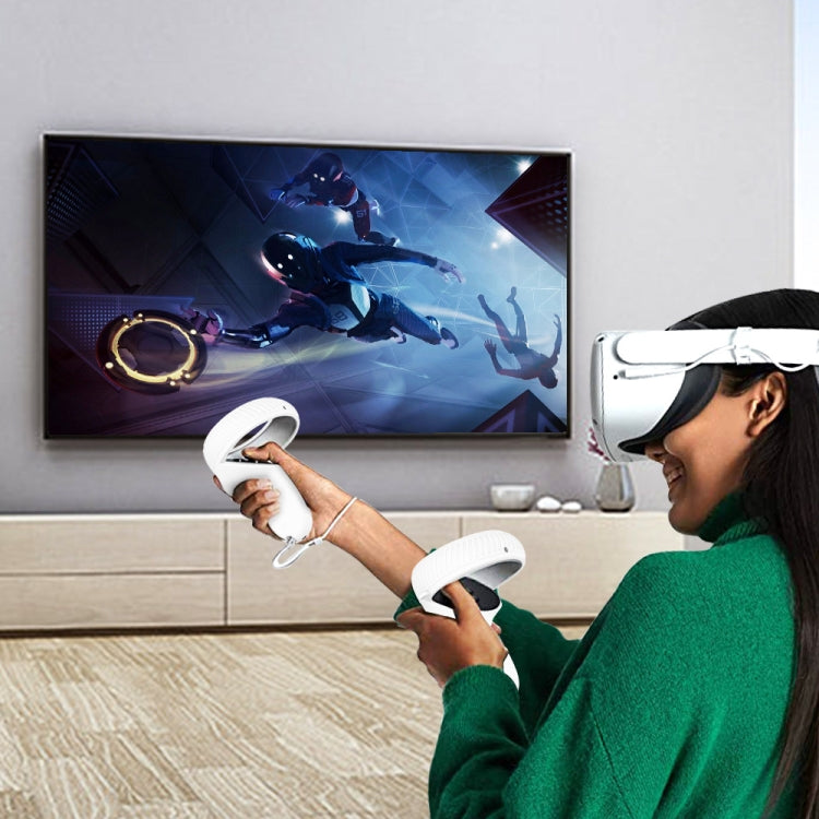 VR Glasses Lens Shell Handle Protective Case For Oculus Quest 2