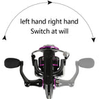 Metal Spinning Wheel Long-range Fish Wire Wheel, Style: