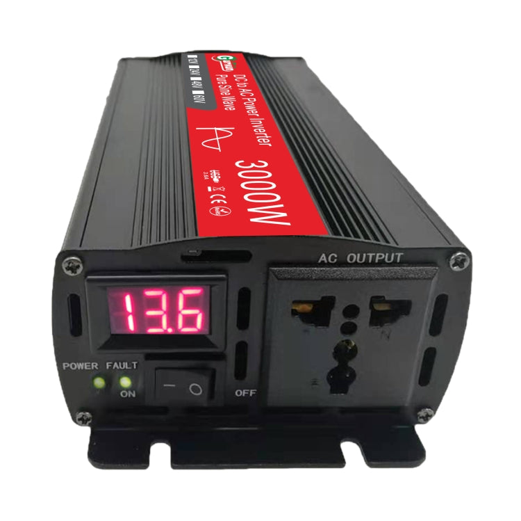 Gurxun Sine Wave Inverter 3000W 2/24/48/60V To 220V Car Boost Converter