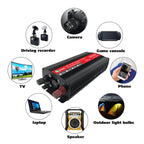 Gurxun Sine Wave Inverter 3000W 2/24/48/60V To 220V Car Boost Converter