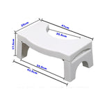 Non-slip Toilet Foot Stool Folding Children Potty Footstool Professional Toilet Auxiliary Stool