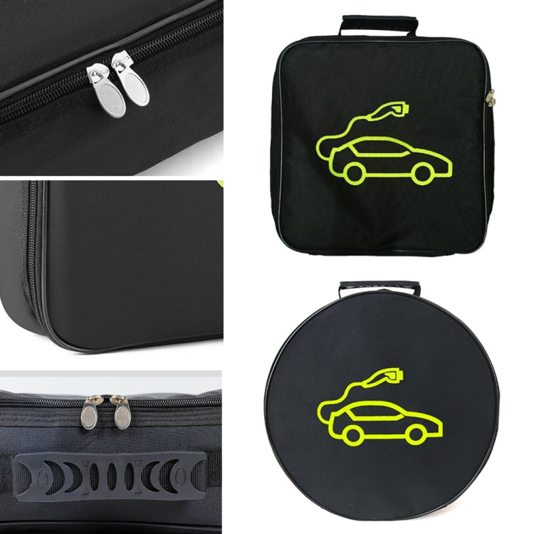 Car Charging Cable Storage Bag Carry Bag For Electric Vehicle Charger Plugs,Spec: