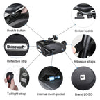 Rhinowalk X20516 1.2L Three-dimensional Tool-free Installation Waterproof Bicycle Tail Bag