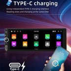 Car Radio Wireless Bluetooth Hands-Free Android Navigation