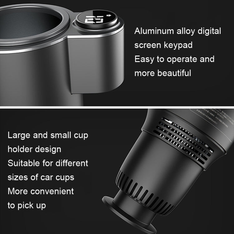 Car Digital Display Fast Cooling and Heating Cup, Style: