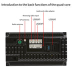 For Volkswagen Touareg 7 Inch GPS Navigation WIFI Car MP5