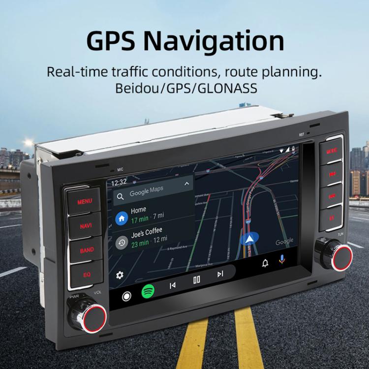 For Volkswagen Touareg 7 Inch GPS Navigation WIFI Car MP5