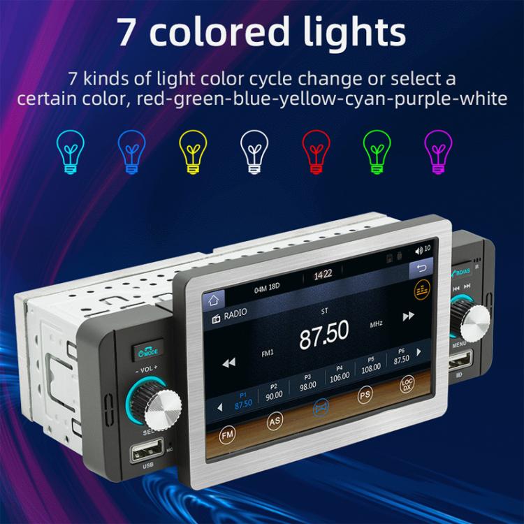 5 inch Bluetooth AUX Mobile Phone Interconnection USB Interface Car MP5