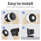For Google Nest Camera Outdoor Silicone Water-Resistant Protective Cover