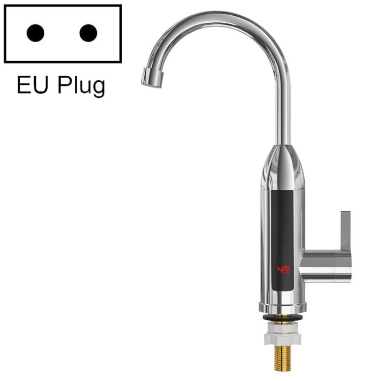 Smart Household Digital Display Instant Hot Kitchen Electric Faucet, Plug: