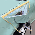 Electric Vehicle Charging Port Magnetic Transparent Rain Cover