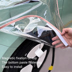 Electric Vehicle Charging Port Magnetic Transparent Rain Cover
