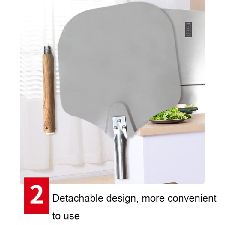 Detachable Aluminum Oak Pizza Cake Transfer Shovel Kitchen Baking Tools