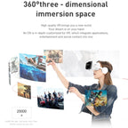 3D Virtual Reality Helmet VR Glasses With Bluetooth Headset