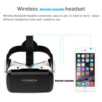 3D Virtual Reality Helmet VR Glasses With Bluetooth Headset