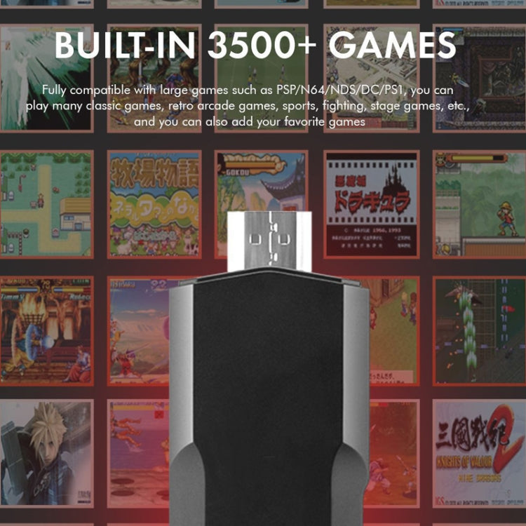 GD10 2.4G Wireless 4K HD TV Game Console PSP Game Box