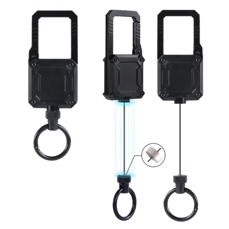 Telescopic Easy-to-pull Keychain Multifunctional Backpack Magnetic Lanyard
