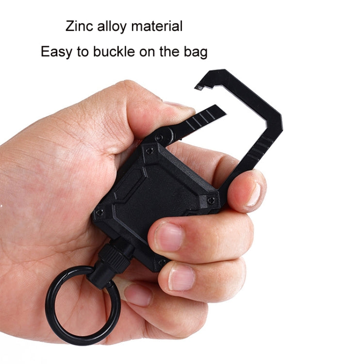 Telescopic Easy-to-pull Keychain Multifunctional Backpack Magnetic Lanyard